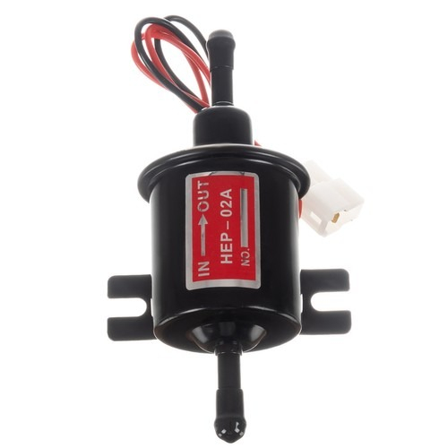 Pompa electrica pentru transfer combustibil, fier, 12V, 80-120 l / h, 16 x 8.7 cm [7]