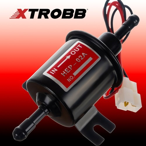 Pompa electrica pentru transfer combustibil, fier, 12V, 80-120 l / h, 16 x 8.7 cm [4]