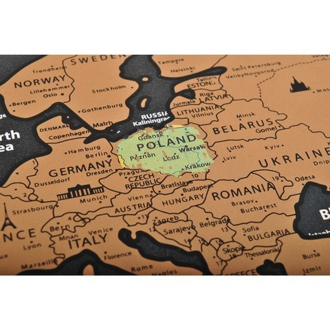 Poster educational razuibil cu harta globului si steagurile lumii, editie pentru calatorii si explorare, 82 x 59 cm [5]