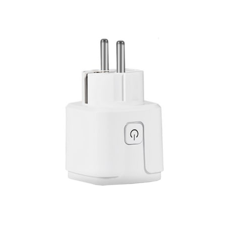Priza inteligenta WiFi,16 Ah, Monitorizare consum energie, conectare Alexa si Google Assistant, Alb [2]