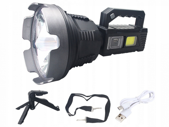 Proiector de mana, 150W,  XXL, portabil cu mini trepied si curea de umar [2]