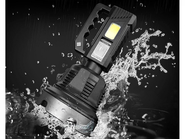 Proiector de mana, 150W,  XXL, portabil cu mini trepied si curea de umar [3]
