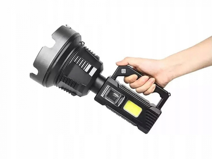 Proiector de mana, 150W,  XXL, portabil cu mini trepied si curea de umar [6]