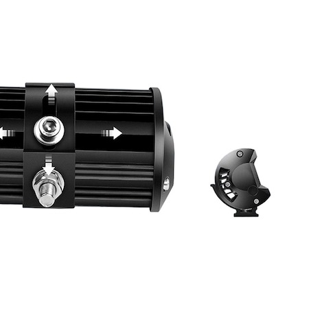Proiector LED bar auto, ATV, offroad, 420W, 12-24V, 140 LED-uri, 54.5x6.5x7.5 cm - Negru [8]