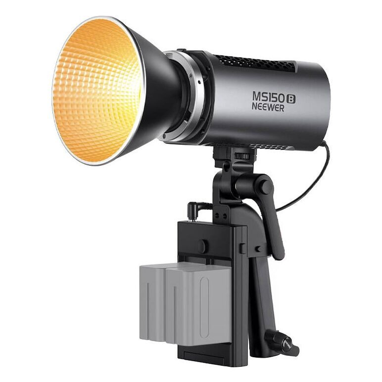 Proiector profesional LED, Bi Color Neewer MS150B, putere 130W, temperatura culoare 2700-6500K [2]