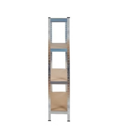 Raft metalic pentru depozitare cu 4 polite, capacitate175kg/polita, total 700kg,150x75x30cm [4]