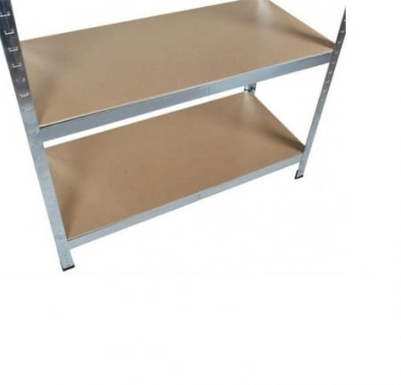 Raft de depozitare metalic, 220x110x45 cm, sarcina maxima 1000kg, 5 nivele, cadru otel zincat [3]