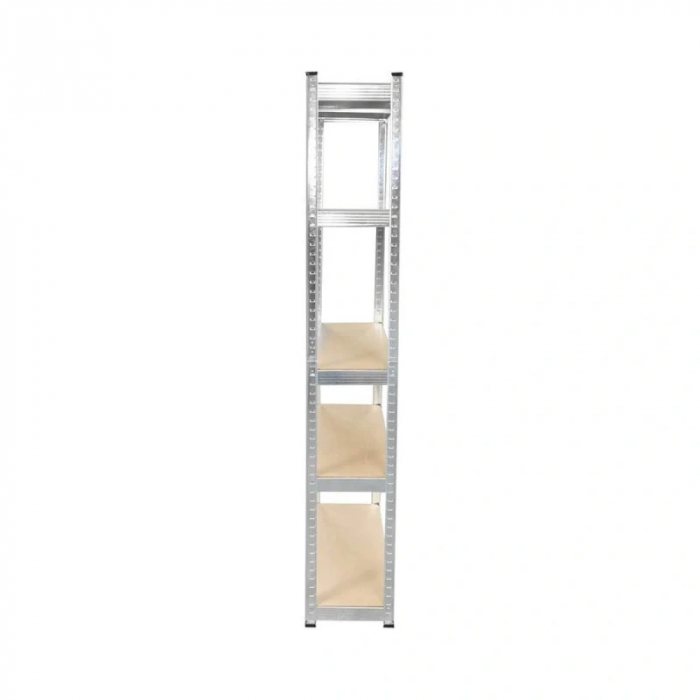 Raft metalic pentru depozitare cu 5 polite, capacitate 250kg/polita, total 1250kg,180x100x35cm [4]