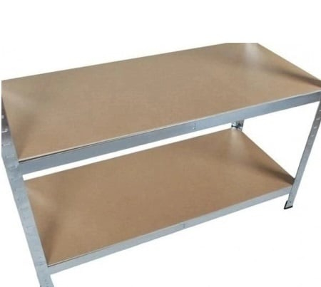 Raft metalic pentru depozitare cu 5 polite, capacitate175kg/polita, total 875kg,180x90x45cm [5]