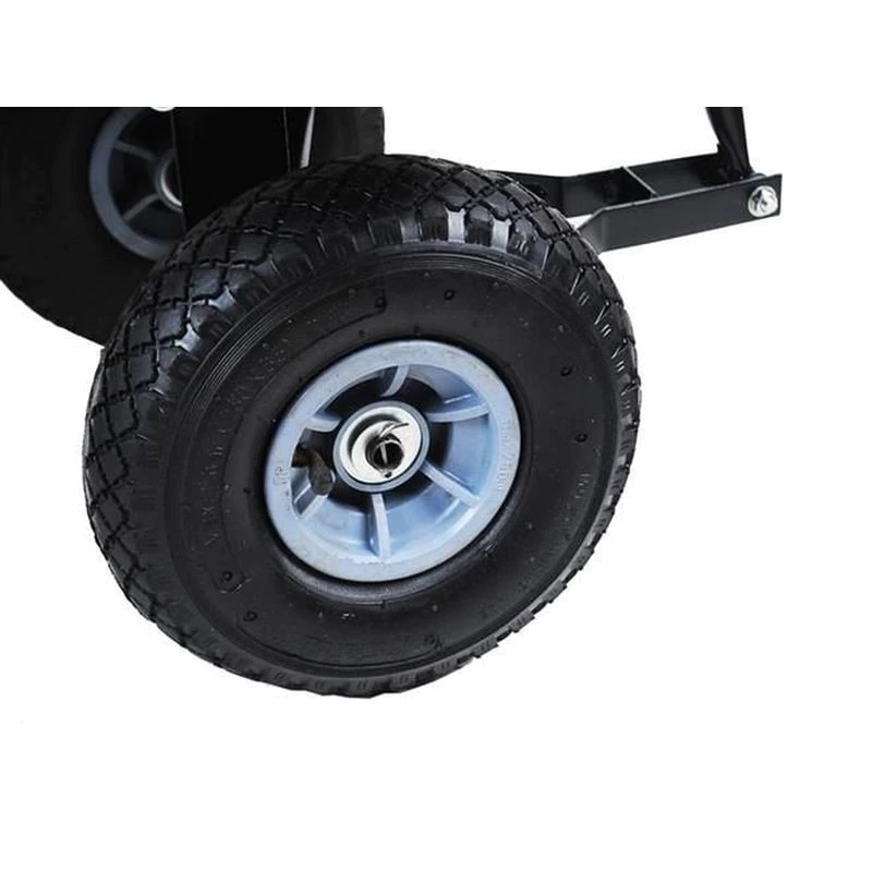 Carucior de gradina cu laterale rabatabile sarcina max 250 kg + husa textil [8]