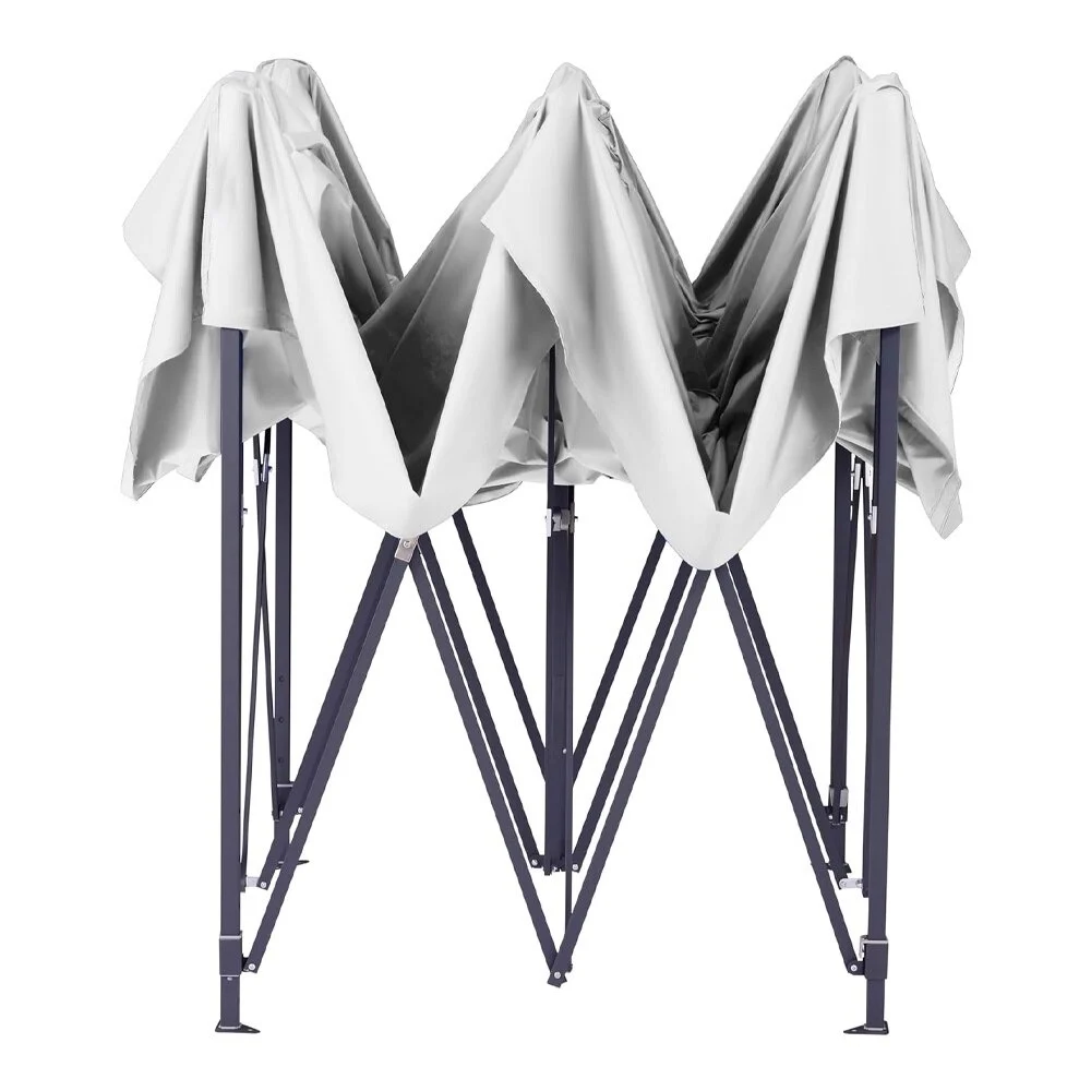 RESIGILAT - Cort pliabil evenimente 3x6 m, structura metalica solida, prelata impermeabila Oxford 700D, protectie UV, picioare telescopice, deschidere tip armonica, pentru gradina, terasa si exterior [3]