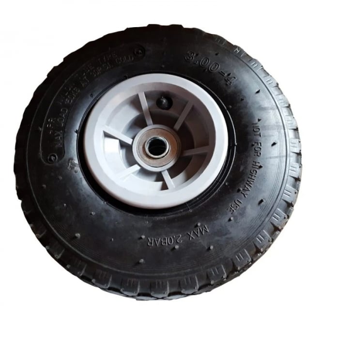 Roata de rezerva pneumatica 23 cm , janta metalica, model carucior gradina compatibil TC1840RD [4]