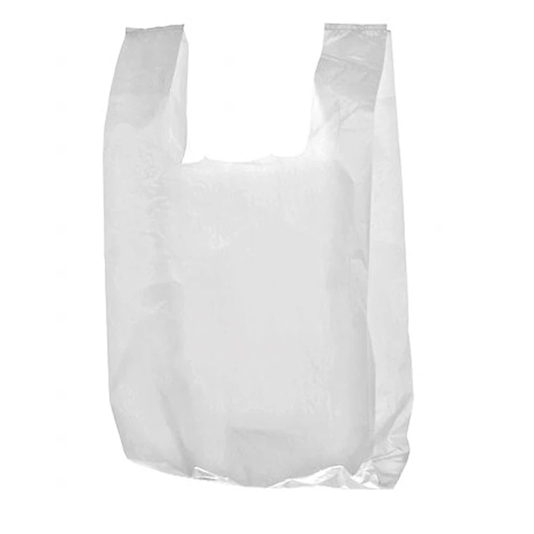 Rola 120 pungi albe 33 x 44 cm tip maieu pentru cumparaturi, transparente [3]