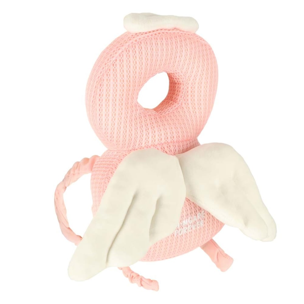 Rucsac de siguranta, pentru copii, protectia capului, bretele reglabile, poliester, 31 x 19 x 8 cm, roz, model ingeras [8]