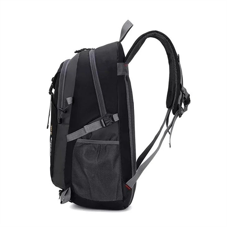 Rucsac multifunctional, outdoor, 40L, impermeabil, poliester, ergonomic, cu 3 compartimente, 50 x 31 x 23 cm, negru [8]
