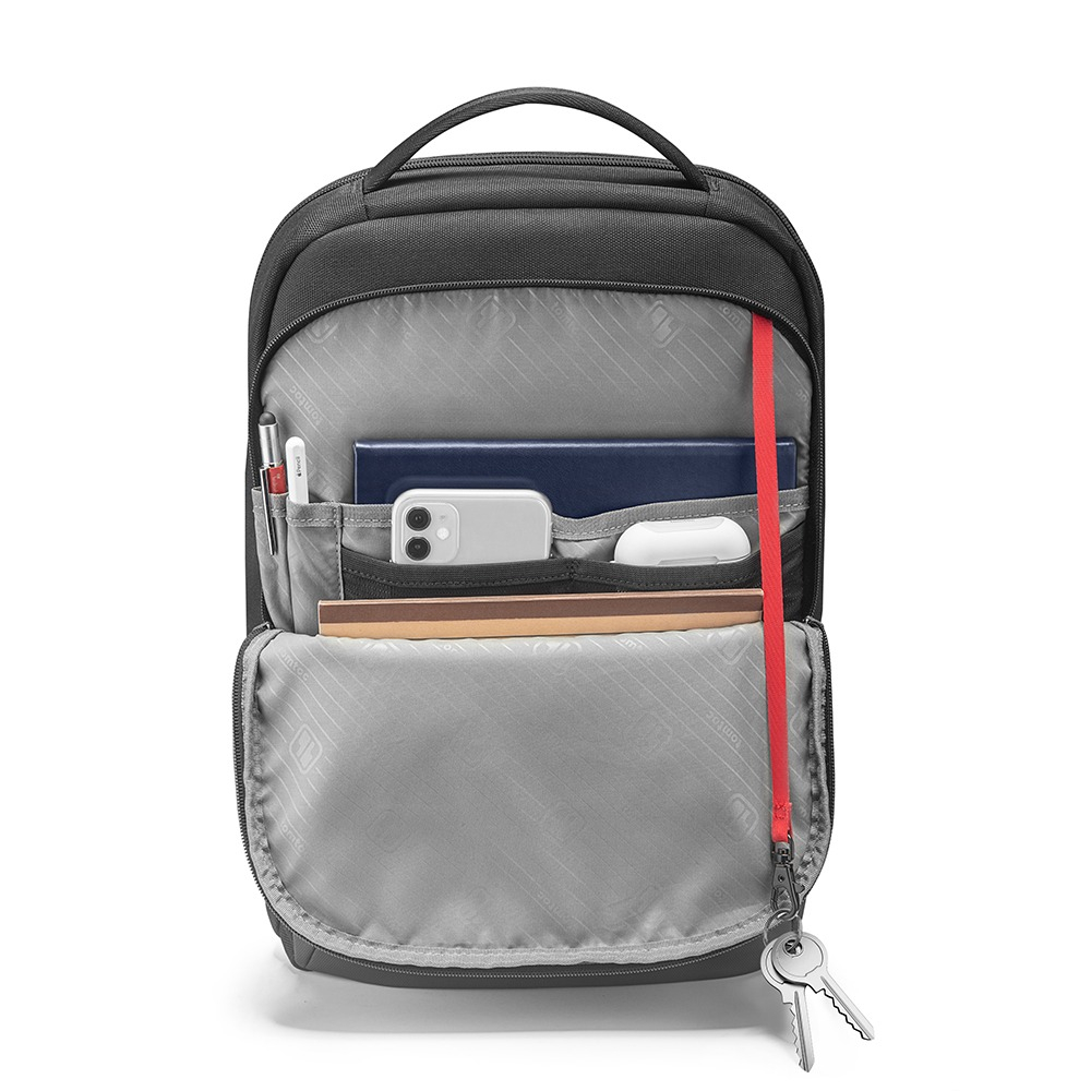 Rucsac pentru laptop sau tableta, 16 inch, nailon/poliester, negru [3]