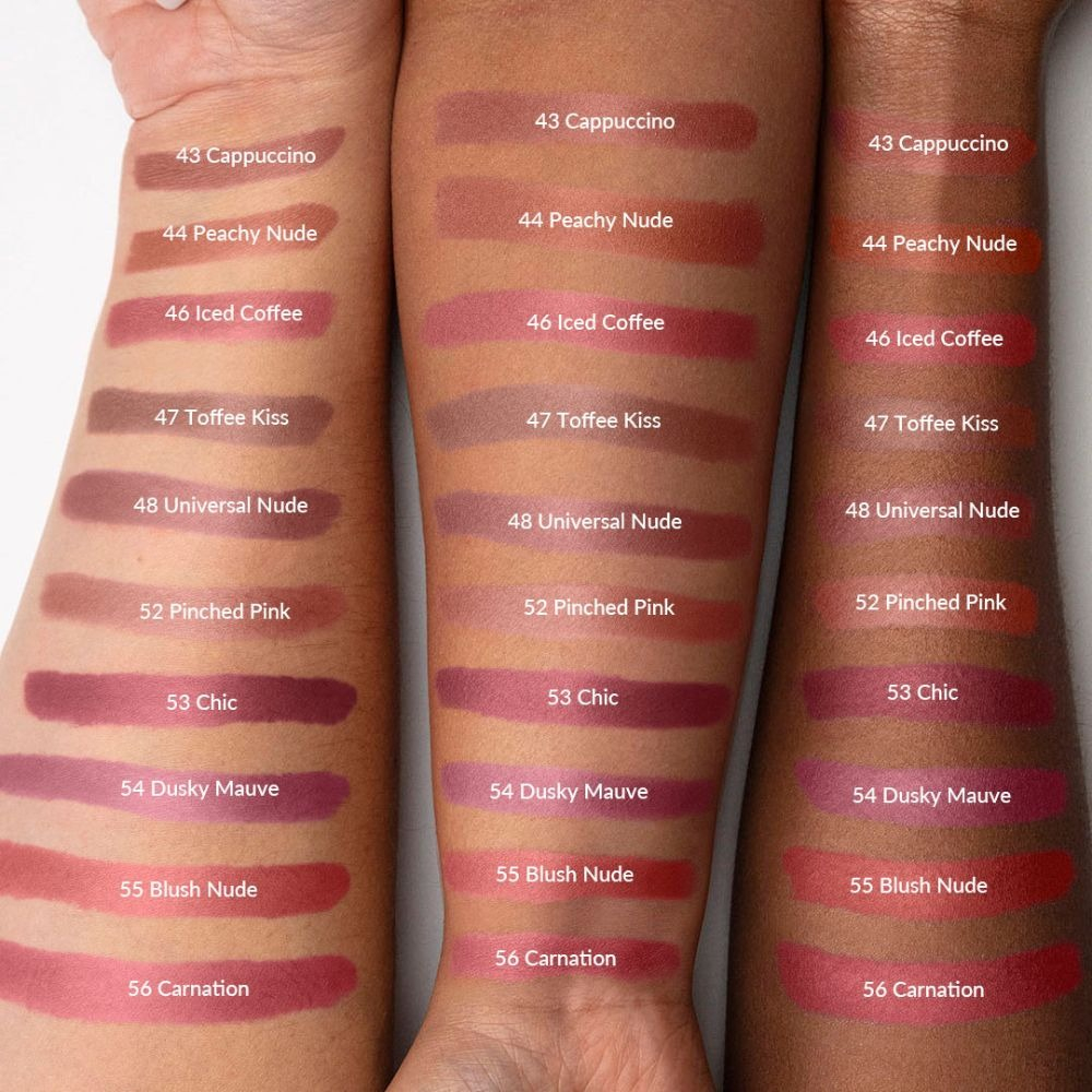 Ruj Cremă Ultra Catifelat – Nuanță Peachy Nude Roz-Piersică Naturală, Textură Satinată și Hidratare pentru Buze Fine și Luminoase [3]