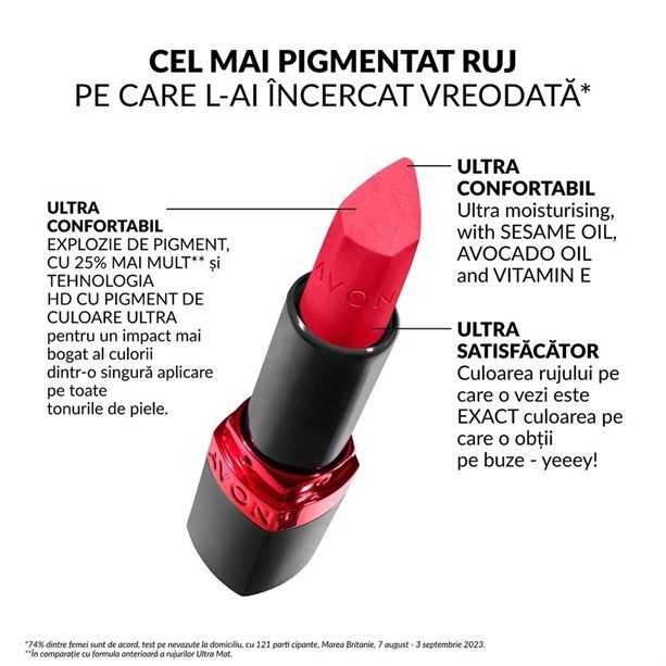 Ruj Ultra Mat RAVISHING ROSE [5]