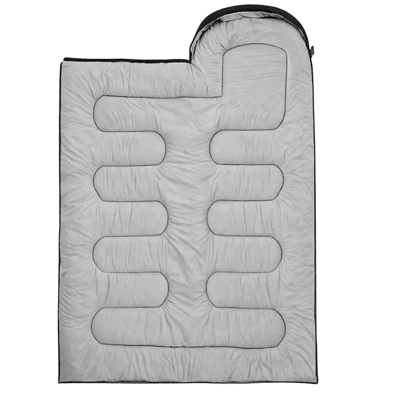 Sac de dormit verde 210 x 70 cm,captusit, gluga, fermoar lateral, husa transport inclusa [9]