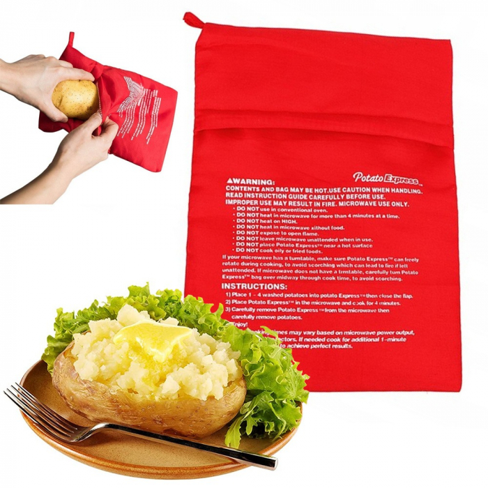 Sac universal de gatit cartofi la microunde [3]