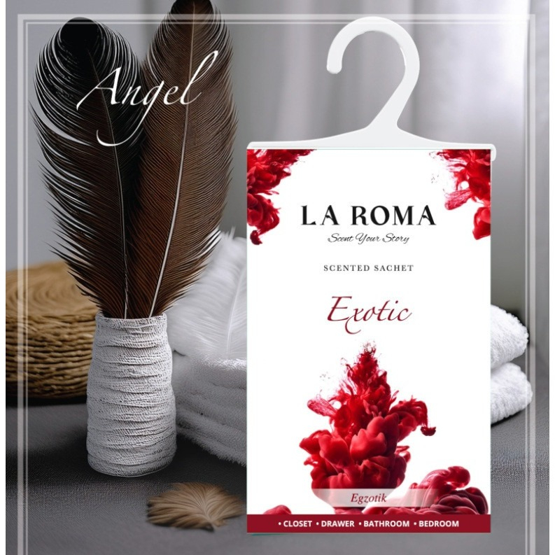 Saculet parfumat Exotic, 1 bucata – aroma intensa si revigoranta, ideal pentru dulap, sertar, bagaj sau masina [3]