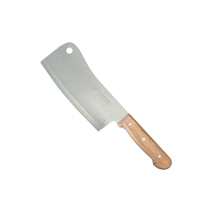 Satar profesional de macelarie cu lungimea totala de 32 cm si lama de 18 cm