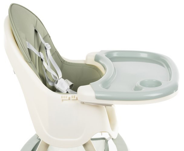 Scaun de masa Kruzzel multifunctional 3in1,greutate maxima 20 kg,varsta +6 luni - Verde [4]