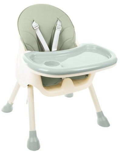 Scaun de masa Kruzzel multifunctional 3in1,greutate maxima 20 kg,varsta +6 luni - Verde [7]