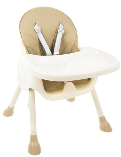 Scaun de masa Kruzzel multifunctional 3in1,greutate maxima 20 kg,varsta +6 luni - Bej [9]
