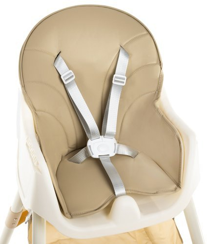 Scaun de masa Kruzzel multifunctional 3in1,greutate maxima 20 kg,varsta +6 luni - Bej [4]