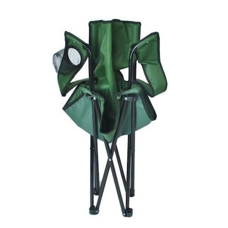 Scaun pliabil pentru camping,pescuit,din metal,sarcina maxima 120 kg - Verde [6]