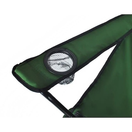 Scaun pliabil pentru camping,pescuit,din metal,sarcina maxima 120 kg - Verde [3]