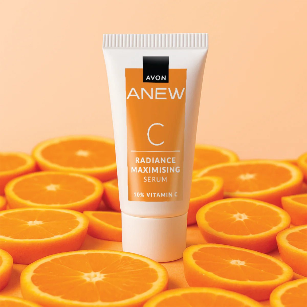 Ser iluminator pentru fata cu 10% vitamina C, 10 ml, pentru ten radiant, aspect uniform si revitalizare, Avon Anew Vitamin C [4]