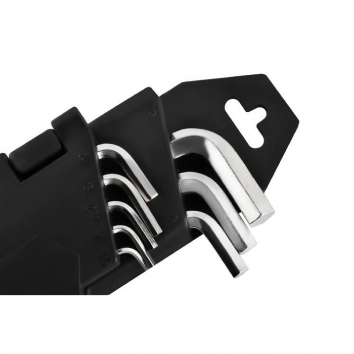 Set 9 imbusi hexagonali chrome vanadium, lungi 21 cm , 1.5-10 mm [5]