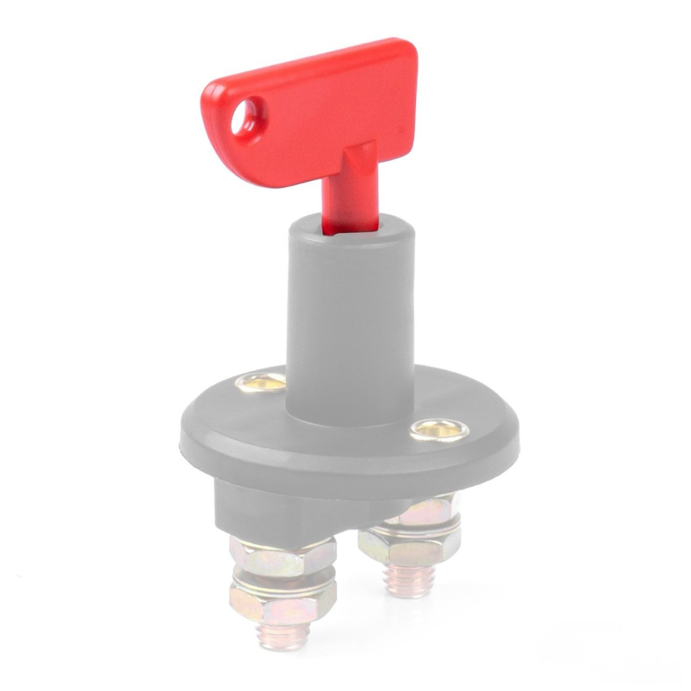 Set 10 chei pentru comutator baterie auto, ergonomice, universale, pentru autoturisme, rosu [3]