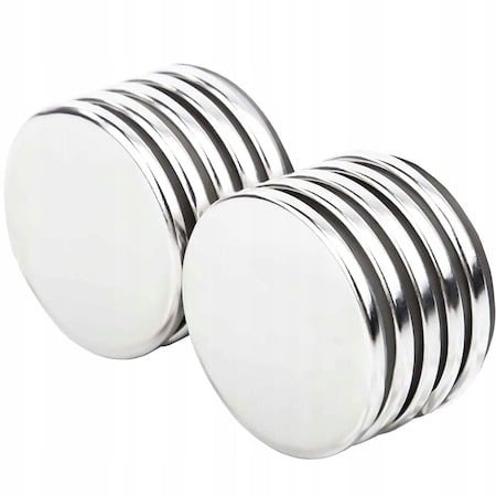 Set 10 magneti Neodim universali, diverse activitati, 10x1 mm - Rotund [4]