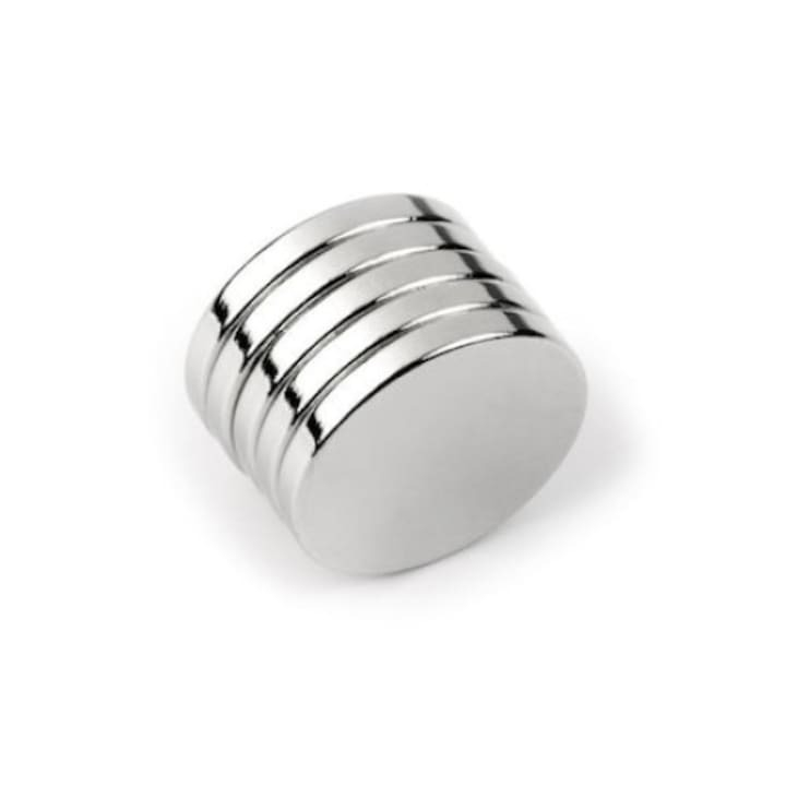 Set 10 magneti Neodim universali, diverse activitati, 15x2 mm - Rotund [2]