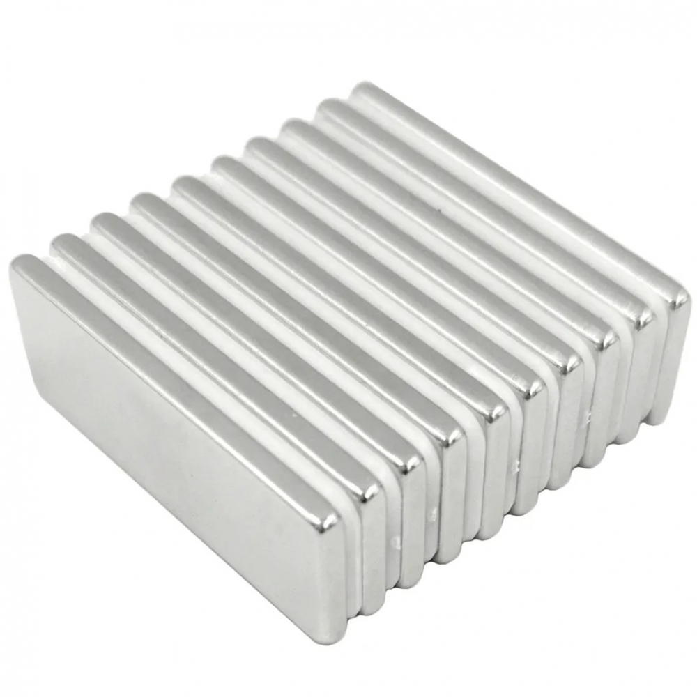 Set 10 magneti neodim, universali, diverse activitati, 20x10x1.5 mm [4]