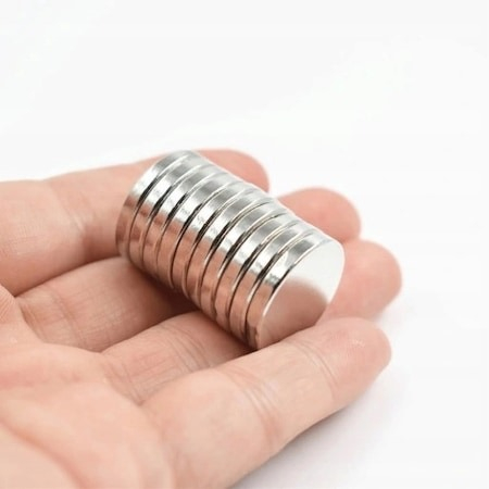 Set 10 magneti Neodim universali, diverse activitati, 8x2 mm - Rotund [3]