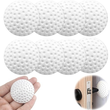 Set 10 opritoare de usa din silicon, protectia impotriva lovirii peretelui [2]