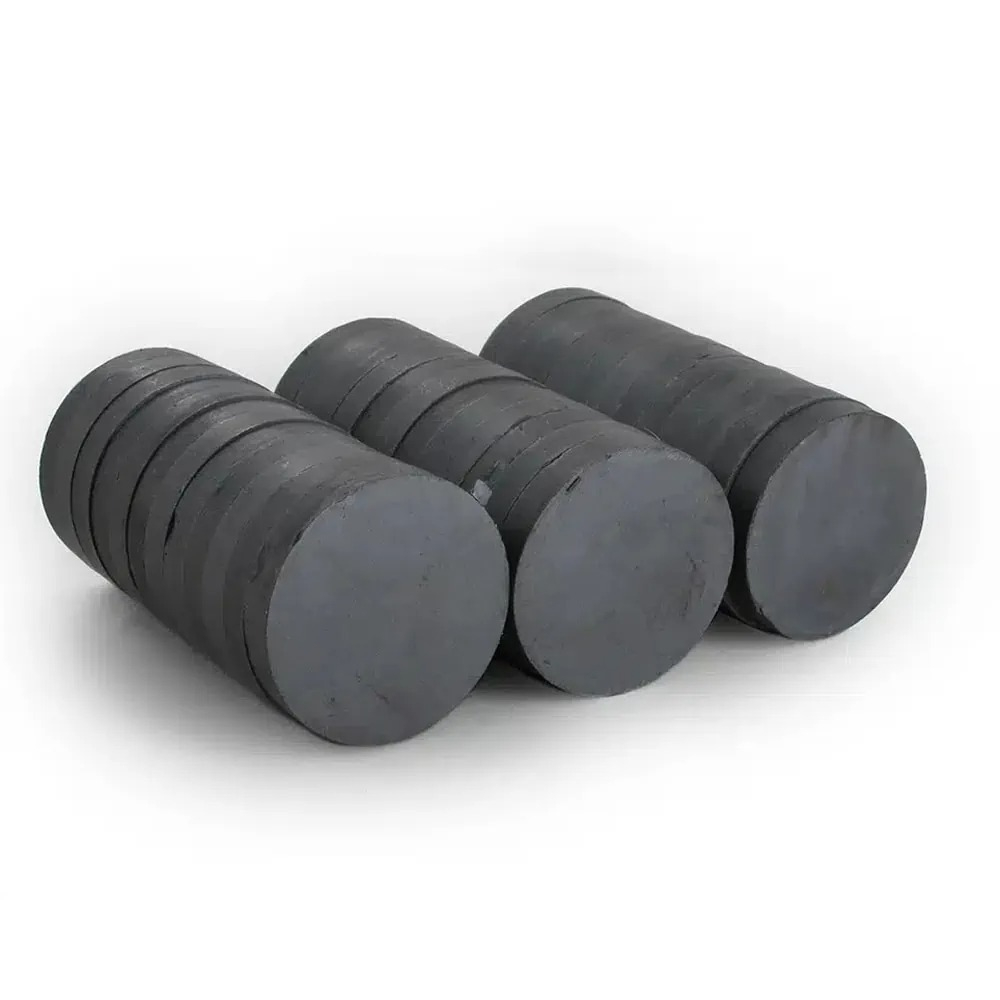Set 100 magneti ferita disc, universali, 20 x 3 mm, negri [4]