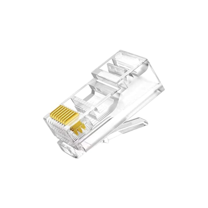 Set 100 mufe ecranate, contacte aurite, RJ 45 CAT6 [2]