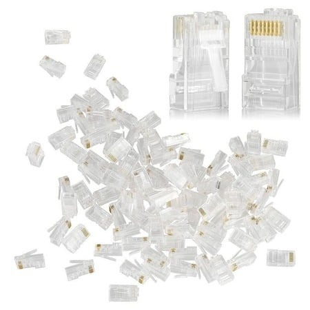 Set 100 mufe ecranate, contacte aurite, RJ 45 CAT6