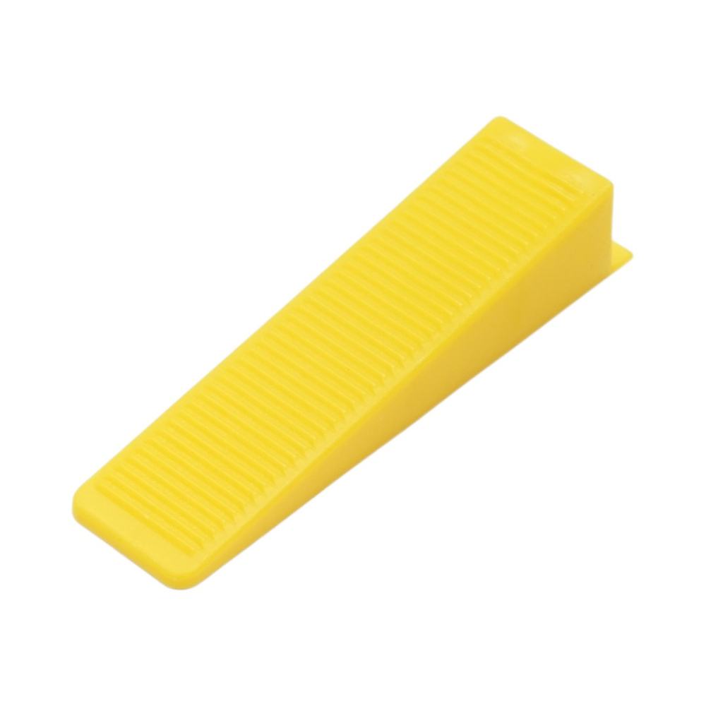 Set 100 pene pentru nivelare gresie/faianta, reutilizabile, galben [5]