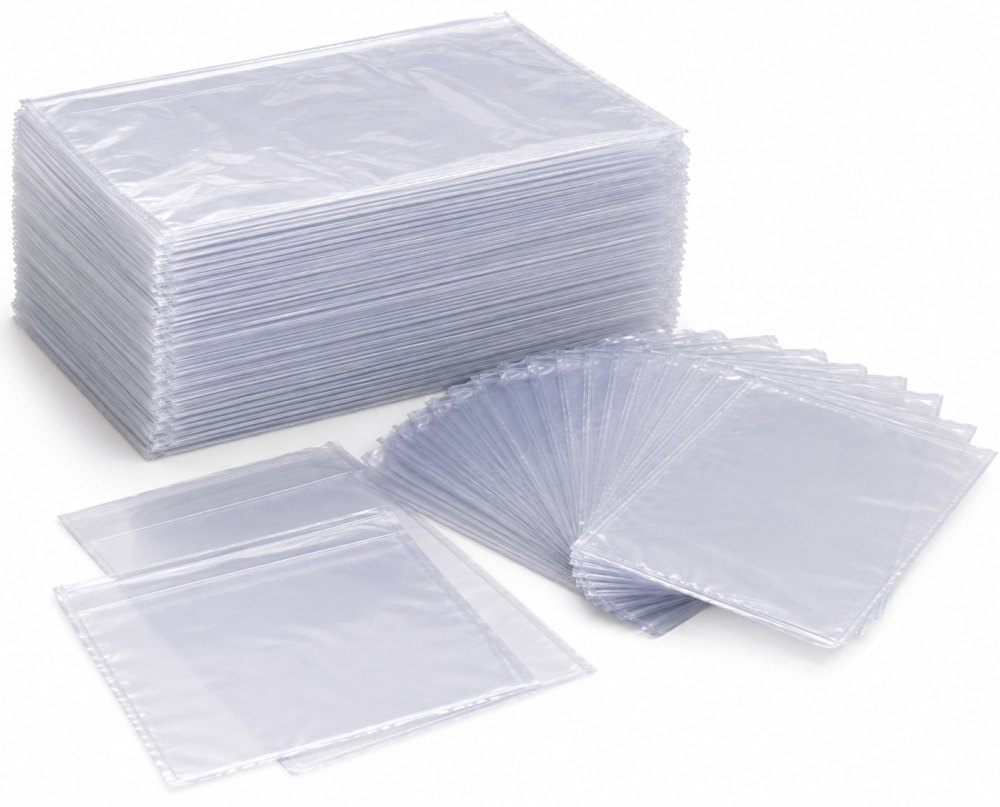 Set 1000 plicuri de curier tip cangur C6, 175 x 132 mm, transparente, autoadezive, pentru AWB, facturi si documente de transport [2]
