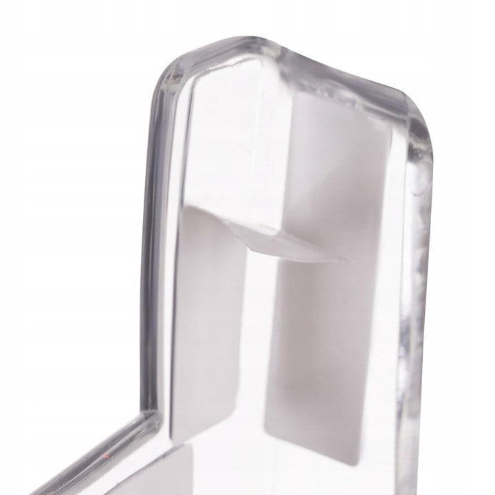 Set 12 protectii colturi pentru mobilier, cu adeziv, PVC, transparente, 4 x 4 x 1.3 cm [4]