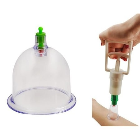 Set 12 ventuze terapeutice + pompa vacuum pentru masaj corp-fata si relaxare musculatura [3]