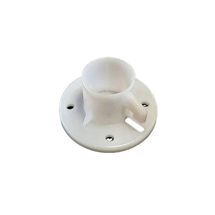 Set 15 accesorii conectori pentru montaj pavilion de gradina 3x6 m, piese din ABS, alb [4]
