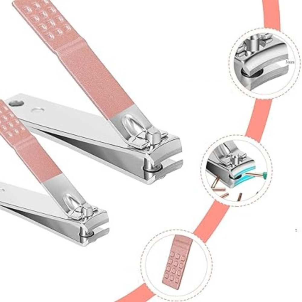 Set 16 piese pentru ingrijire cosmetica, manichiura, pedichiura si fata, cu geanta organizatoare din piele ecologica, rosu [5]