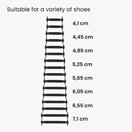 Set 16 sireturi elastice universale din silicon pentru incaltaminte – Inchidere rapida, confortabila si fara legare, potrivite pentru toate tipurile de pantofi [9]